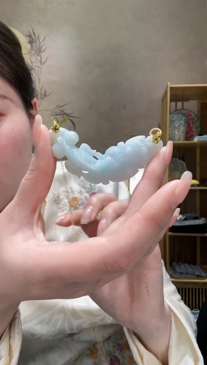 【闪购商品】翡翠颈饰未镶嵌吊坠