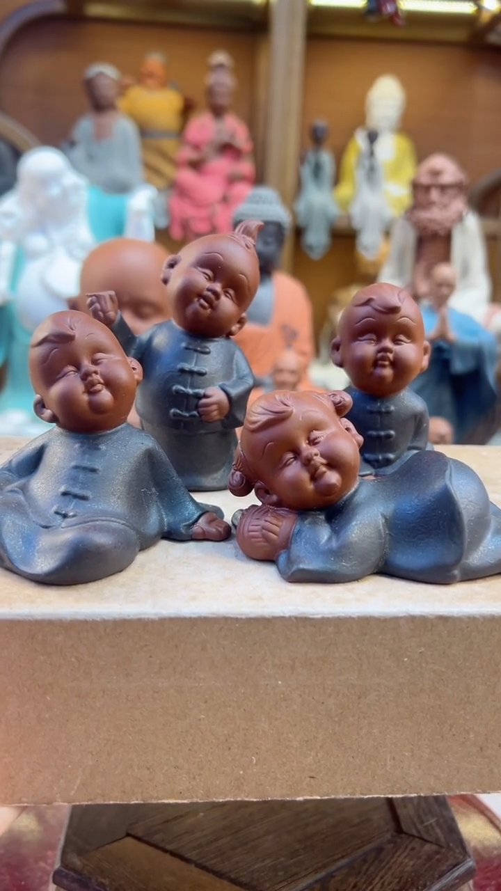 紫砂茶宠器闵茶宠摆件