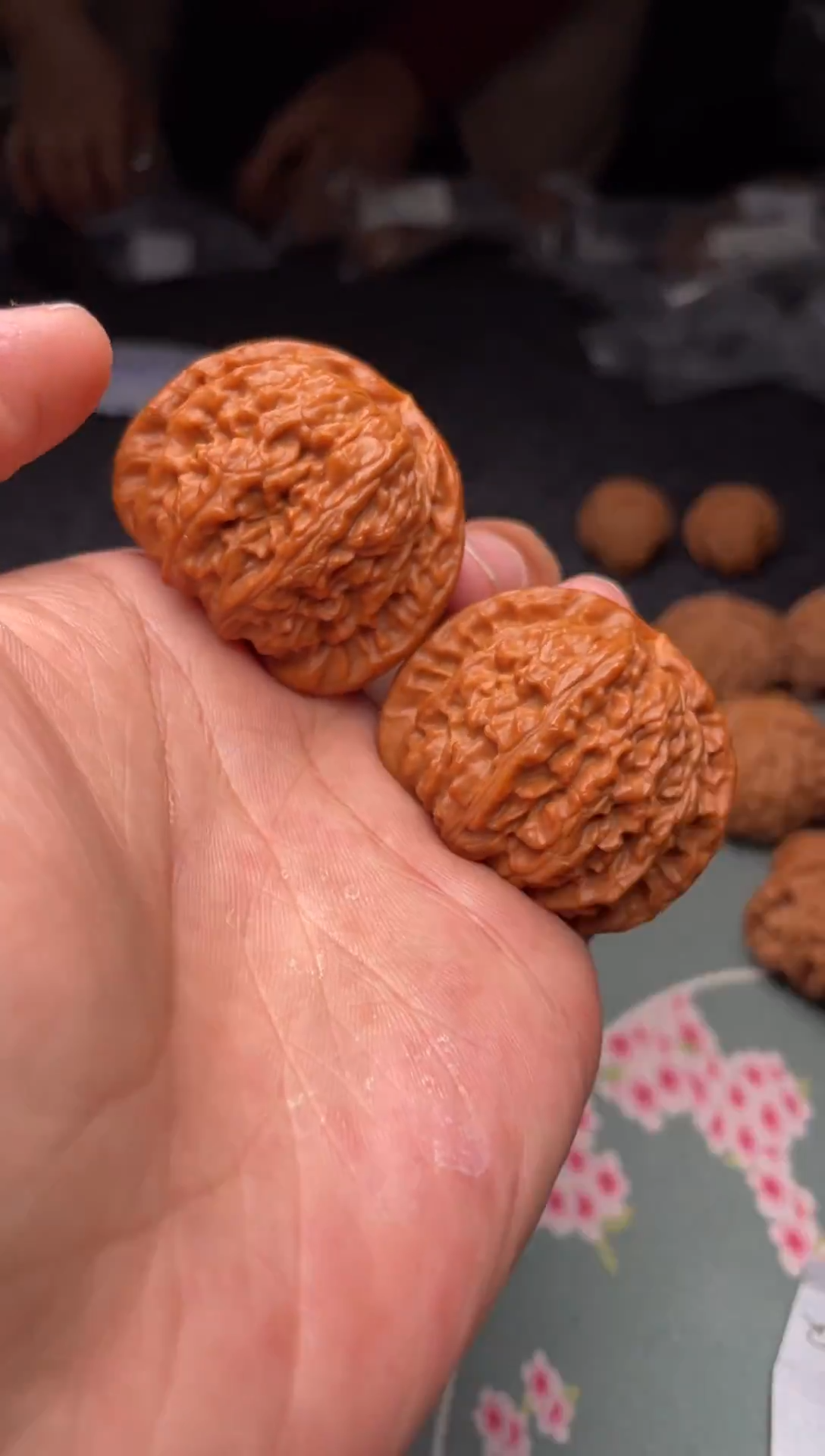 把件文玩核桃a304   白狮子 41尺