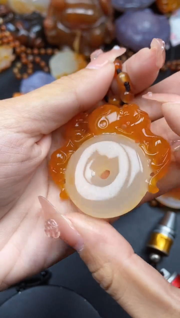 【闪购商品】玛瑙/玉髓颈饰未镶嵌ll