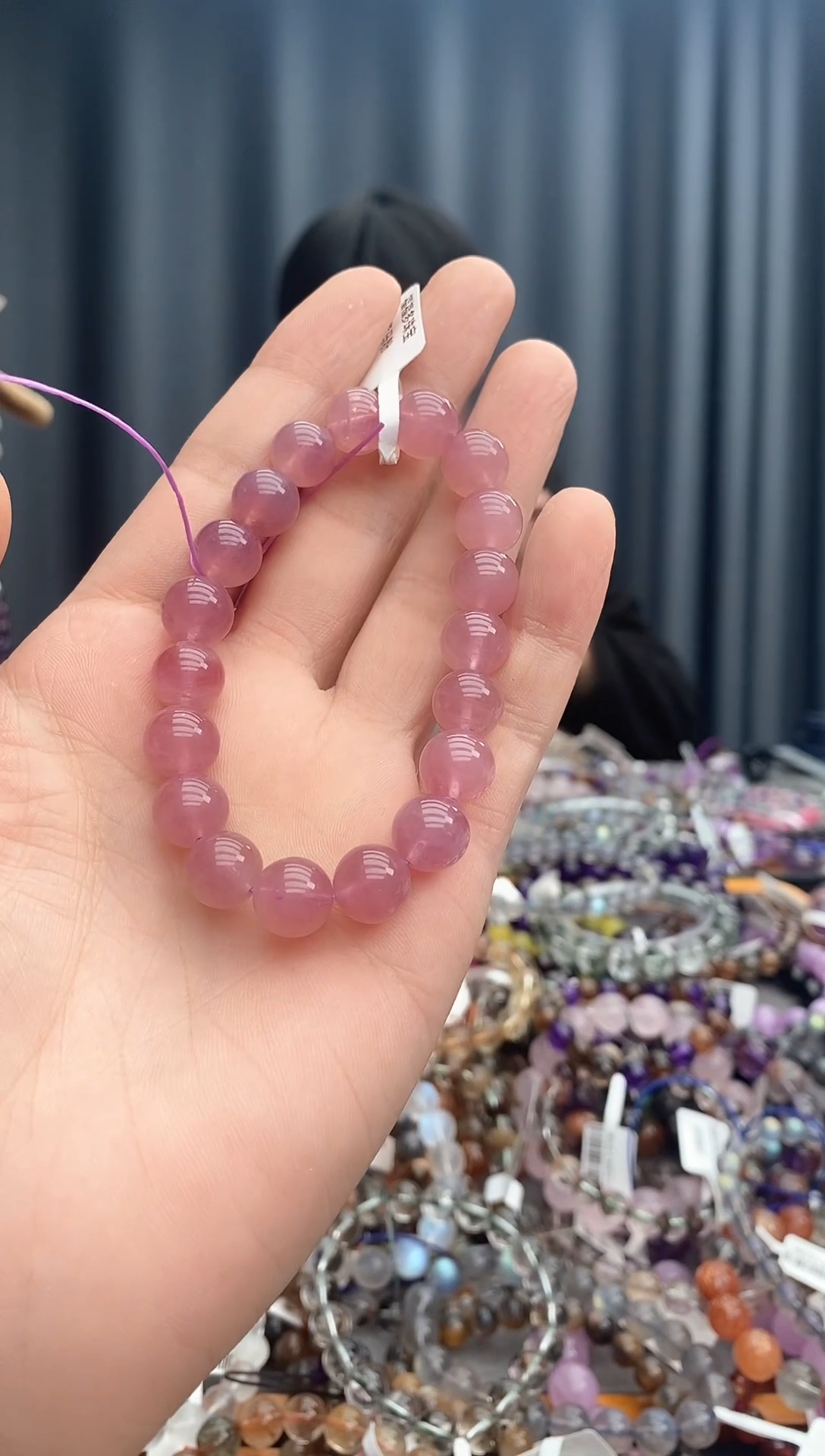 【闪购商品】水晶手链未镶嵌粉晶