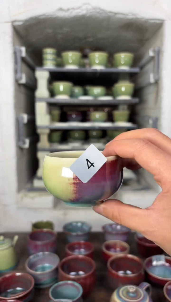 【闪购商品】摆件钧瓷窑变精品茶器