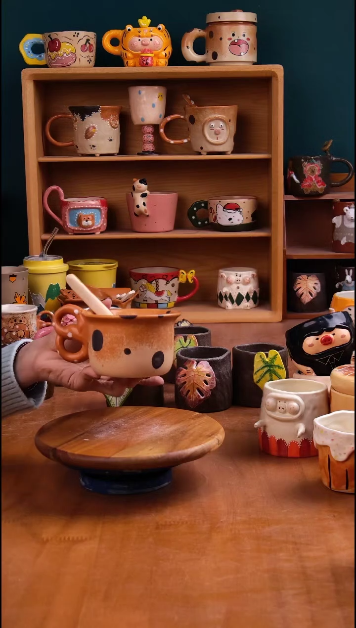 摆件陶景德镇原创手工陶瓷