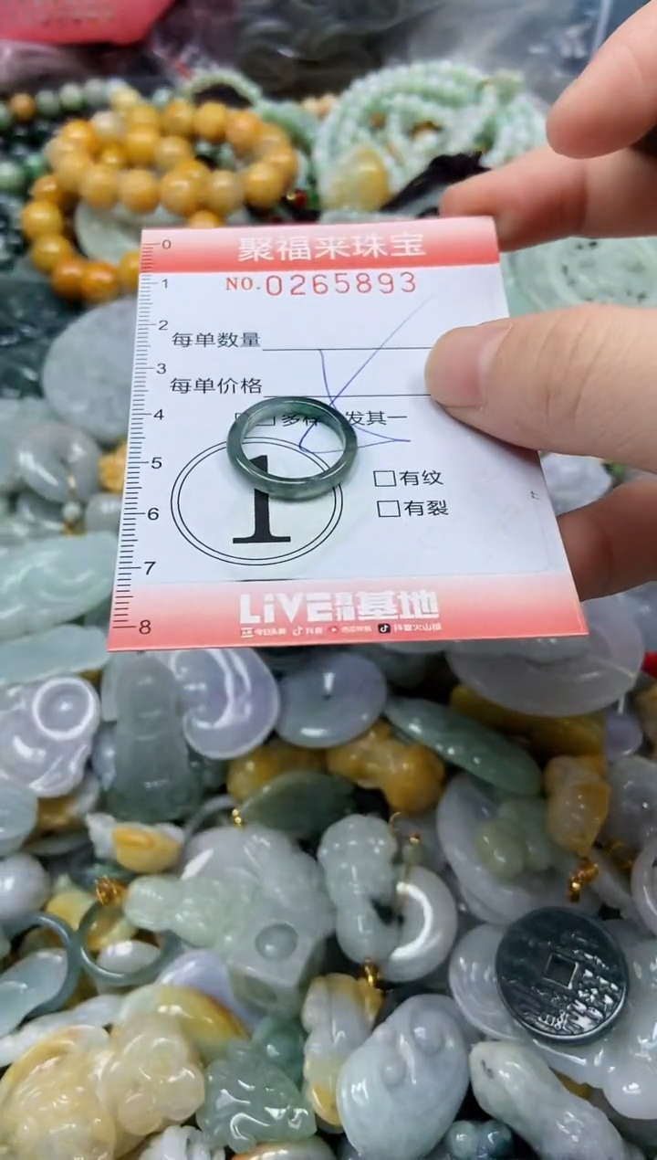 未镶嵌挂件翡翠闪购0265893