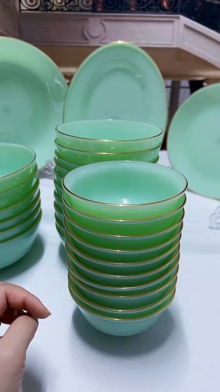 【闪购商品】...4.5英寸玉瓷碗10个口径11.5厘米