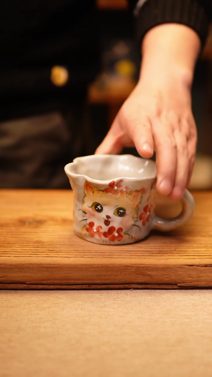 【闪购商品】@@陶园瓷舍@@纯手工手绘@高温釉下彩