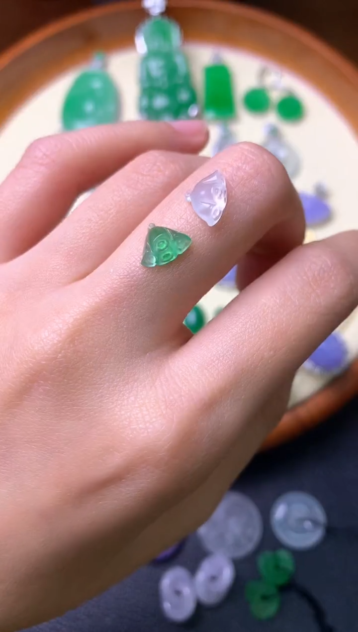 【闪购商品】定制翡翠未镶嵌裸石