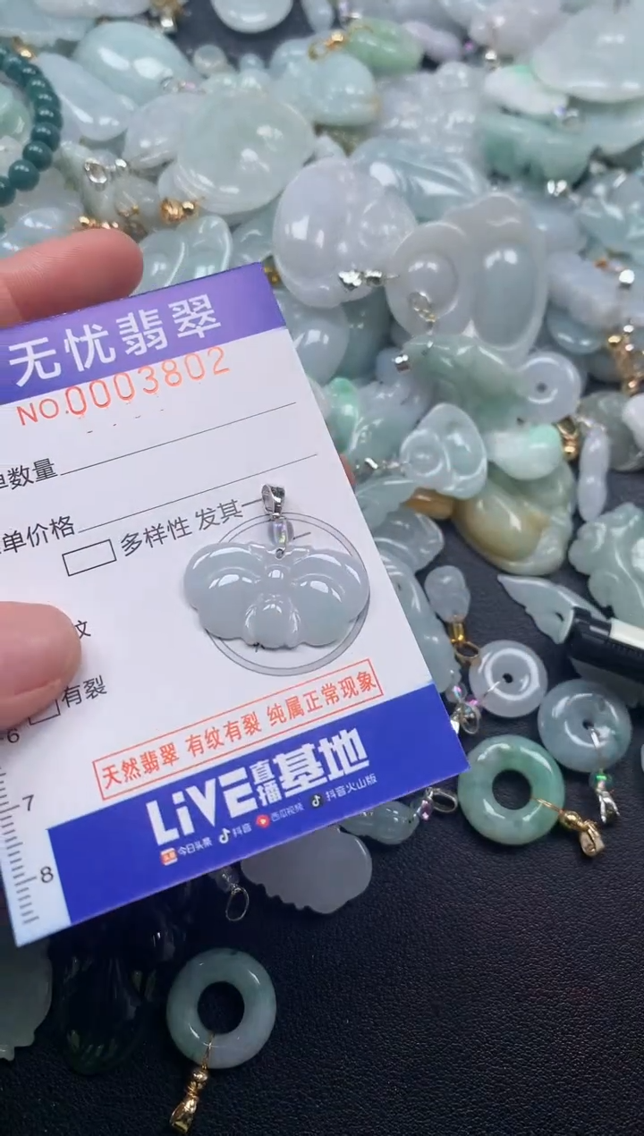 颈饰未镶嵌翡翠3802