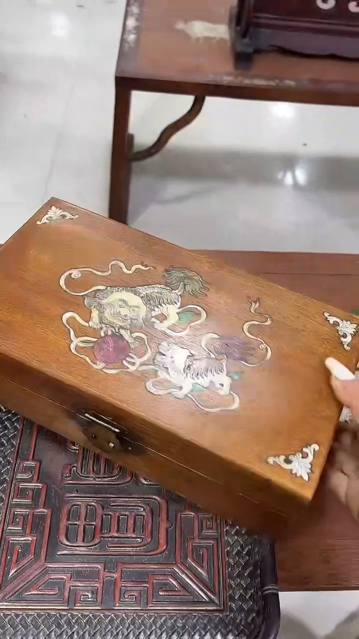 木沐头淘摆件木雕件