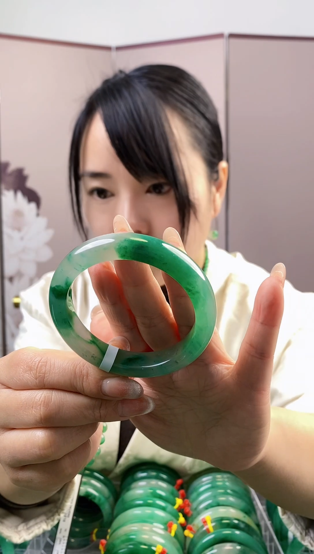 【闪购商品】石英质玉手镯未镶嵌17