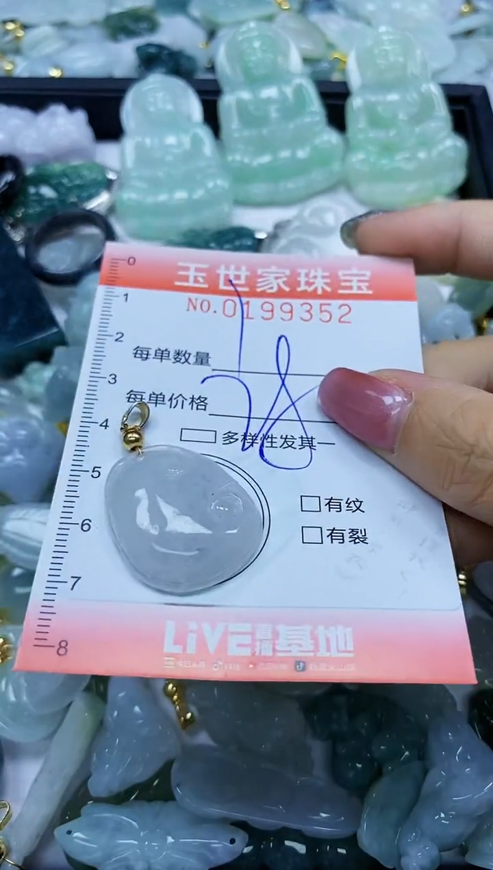 【闪购商品】翡翠颈饰未镶嵌闪购0199352