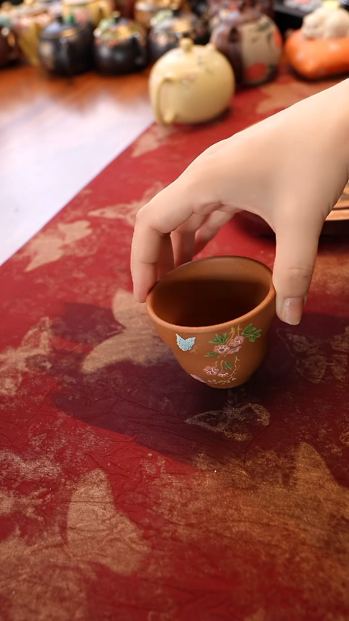 茶壶紫砂段泥葫芦杯