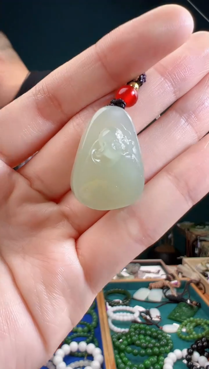 颈饰未镶嵌和田玉多样性发货 拍一单发一个