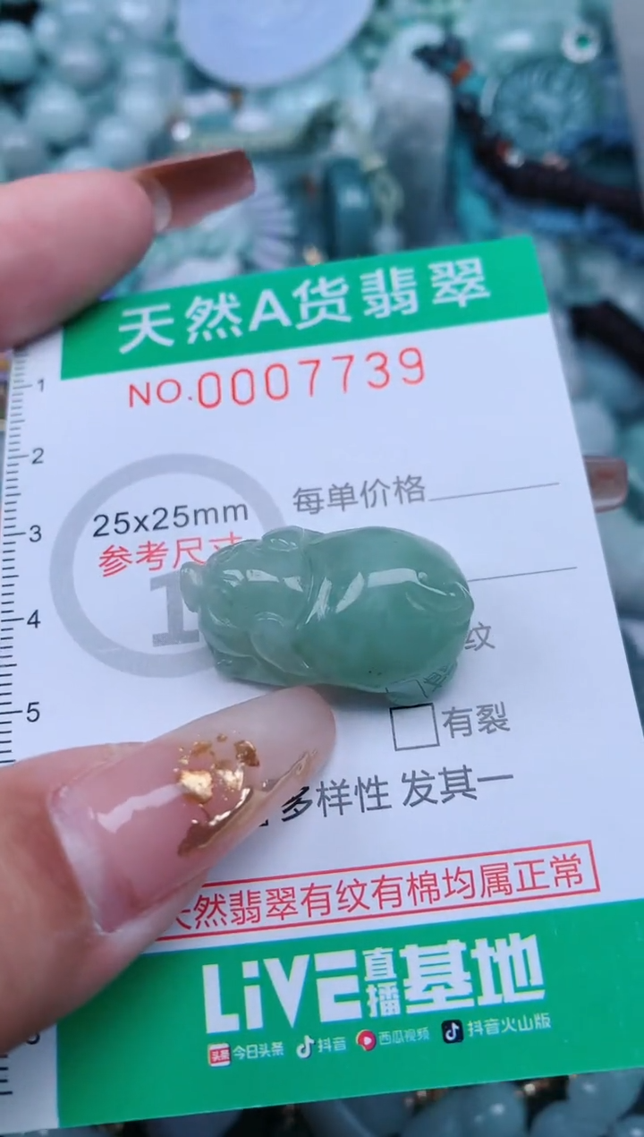 【闪购商品】翡翠颈饰未镶嵌.0007739