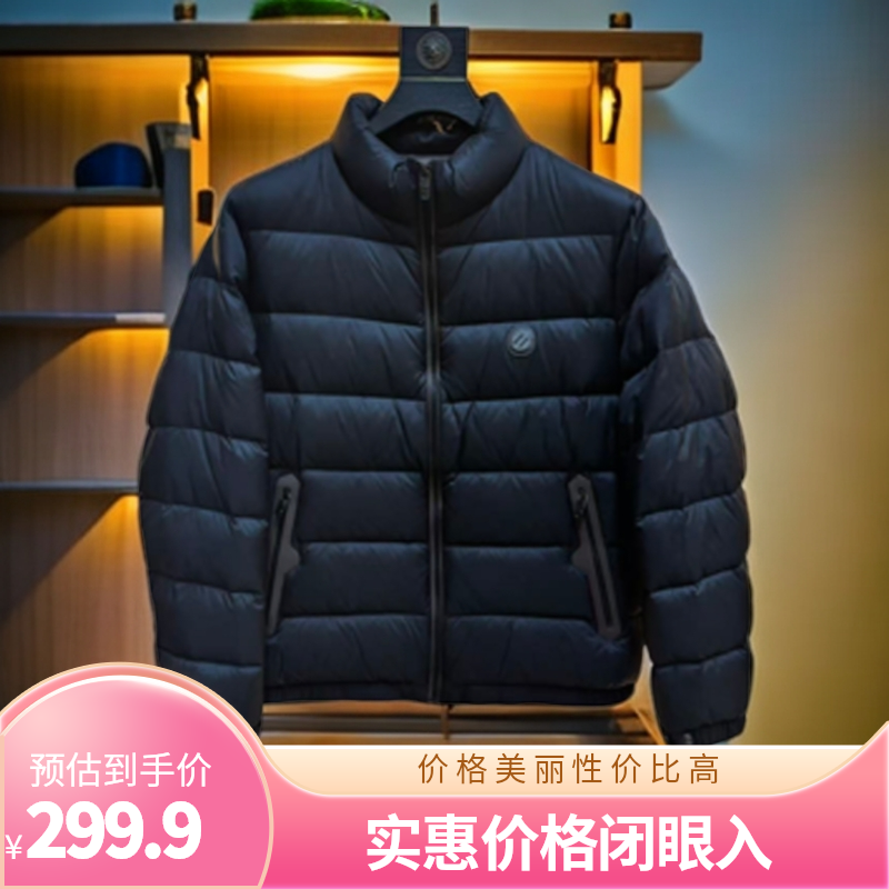 DF男士杰羽绒休闲风运动户外外穿薄款立领优等品加厚常规31767