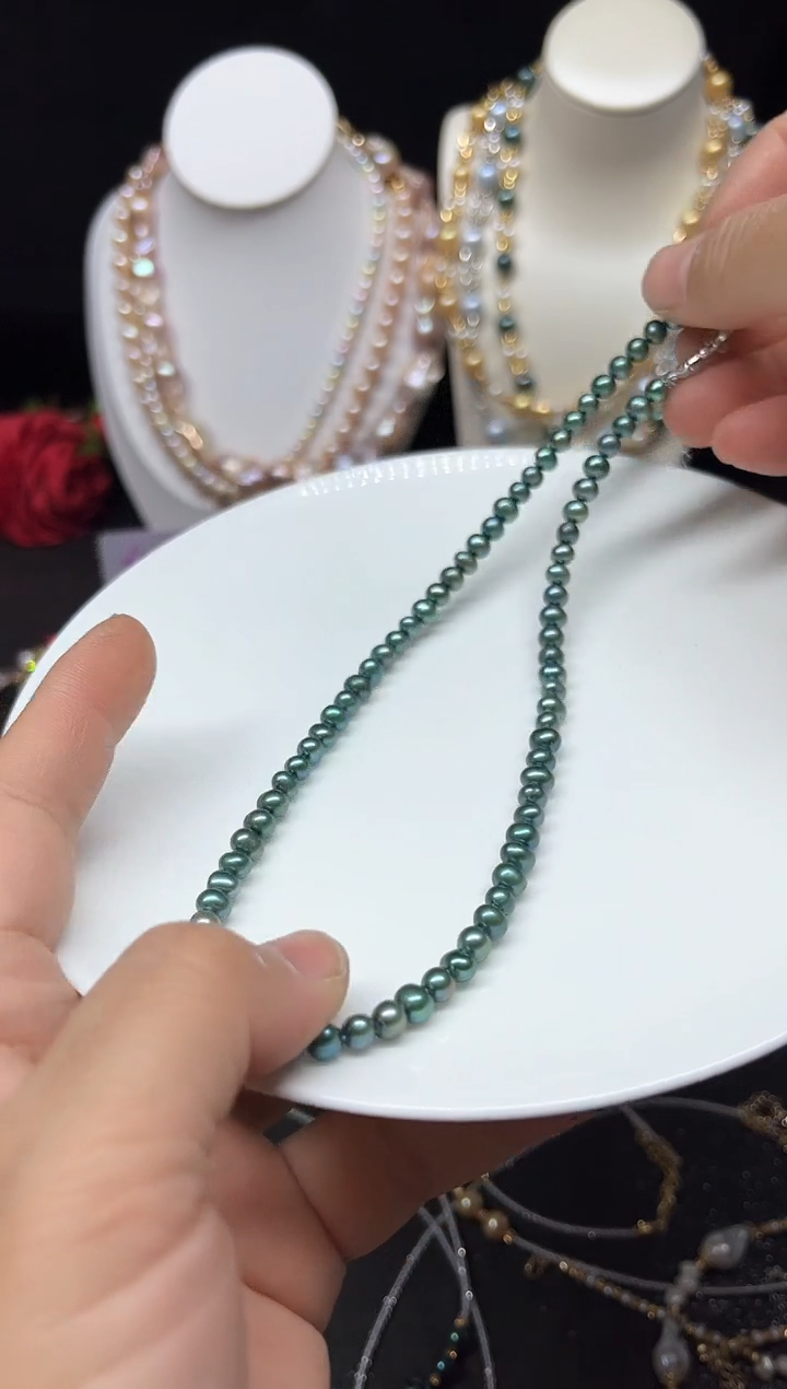 【闪购商品】淡水珍珠颈饰未镶嵌多人
