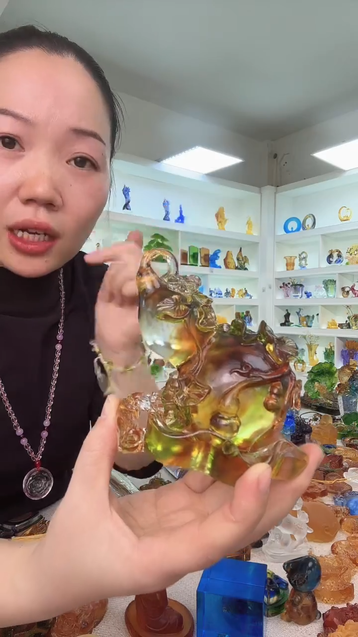 手工艺品琉璃葫芦