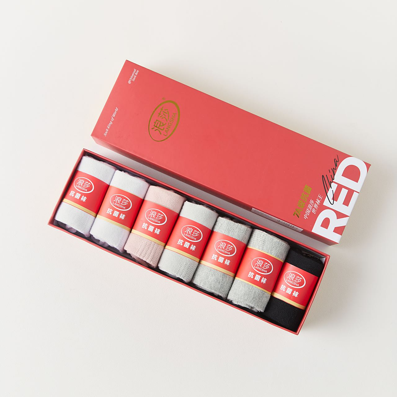 浪莎不臭脚精油棉袜厚款MFC1031-7-B款 MFC1030-7-B款