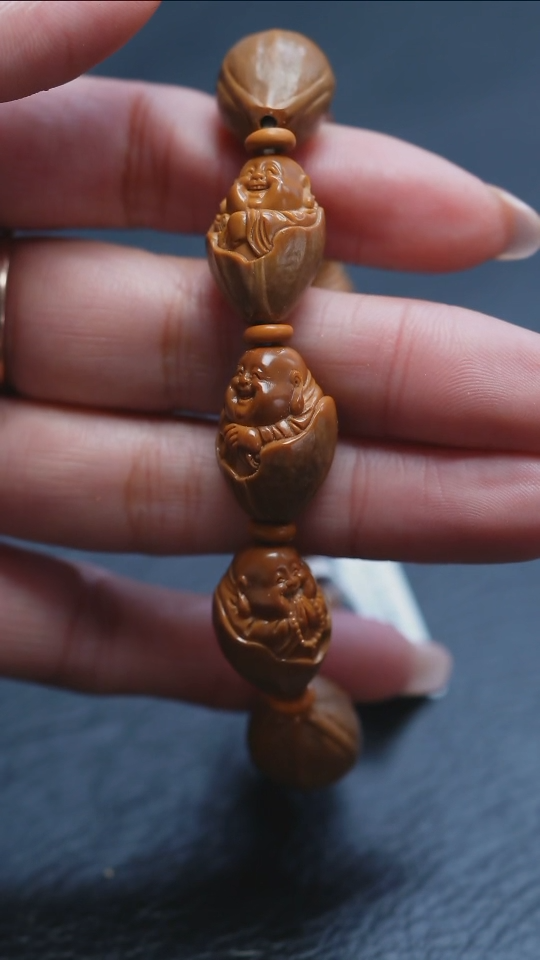 【闪购商品】橄榄核吊坠苏工橄榄核