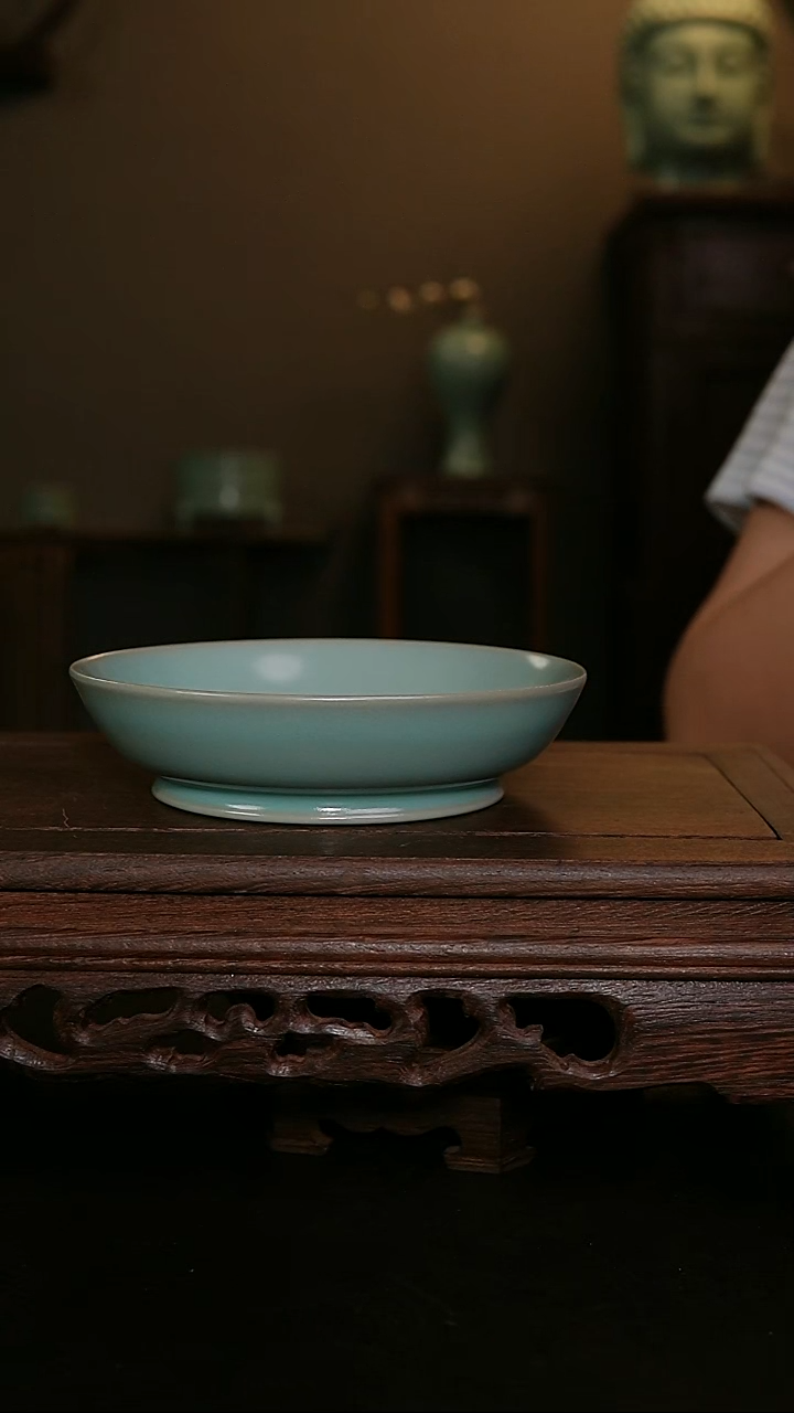 摆件仿古手工圆洗