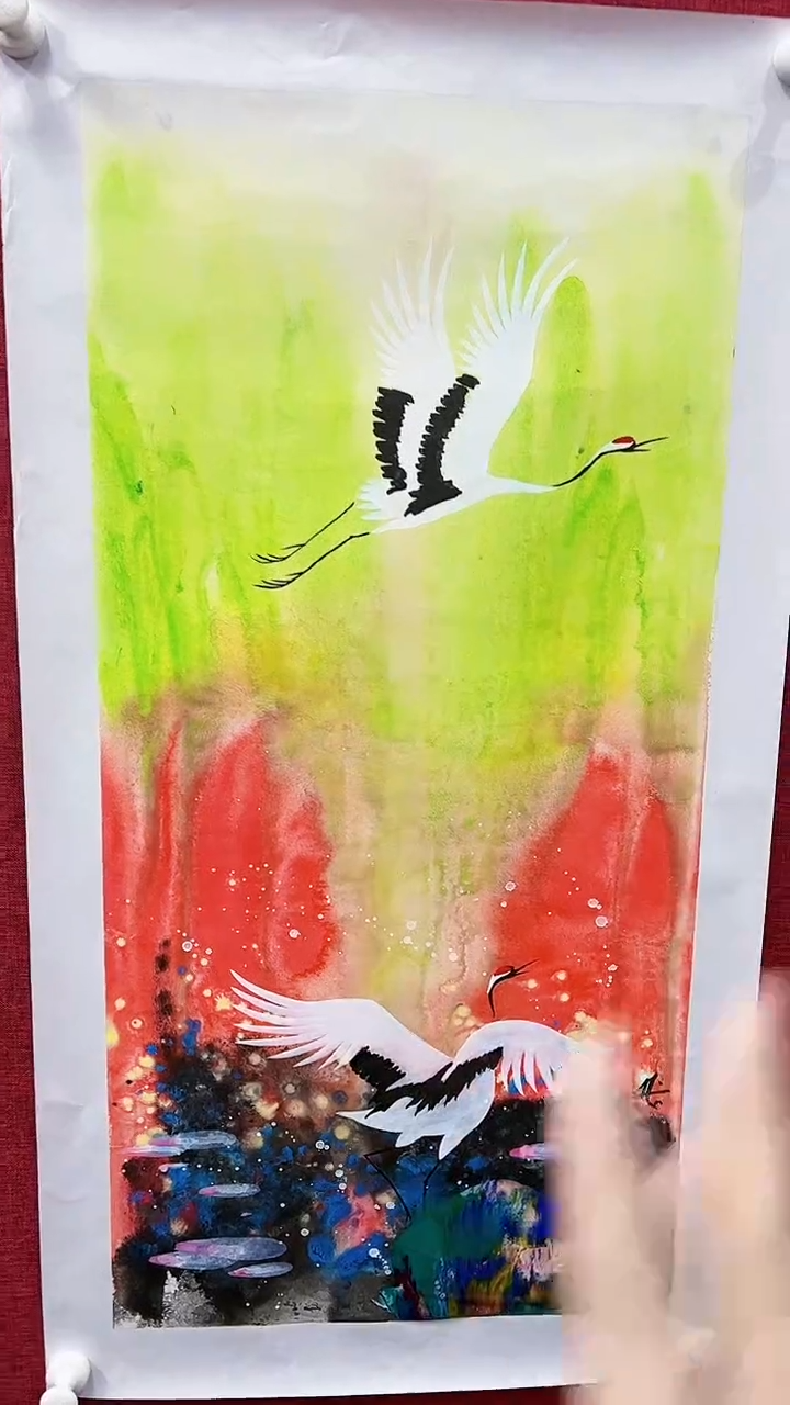 【闪购商品】绘画赵燮绘画2平尺仙鹤