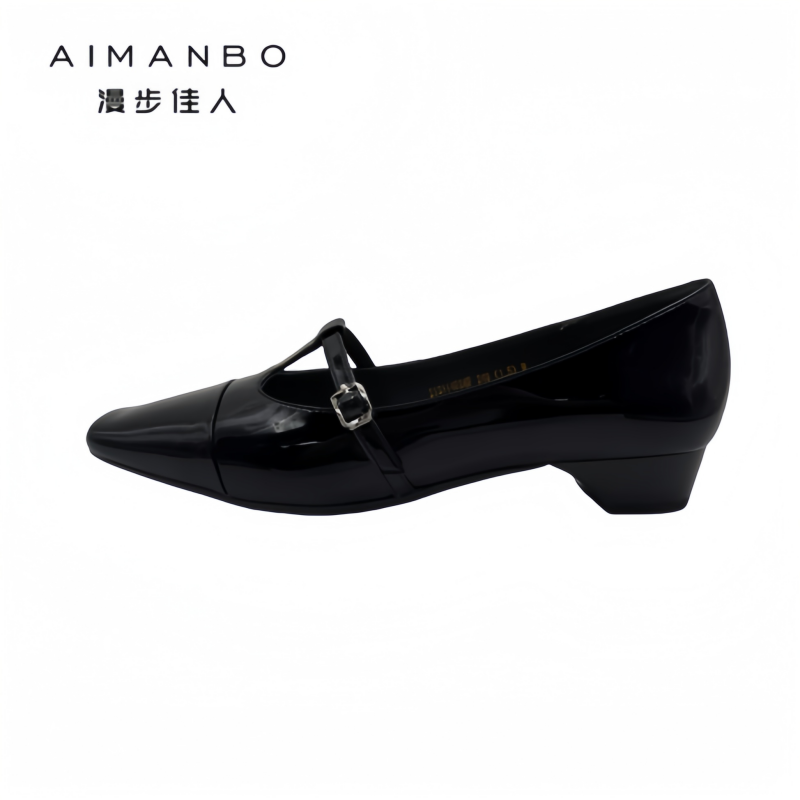 STROLLBEAUTY/漫步佳人213114624F新款气质时尚百搭时尚小皮鞋