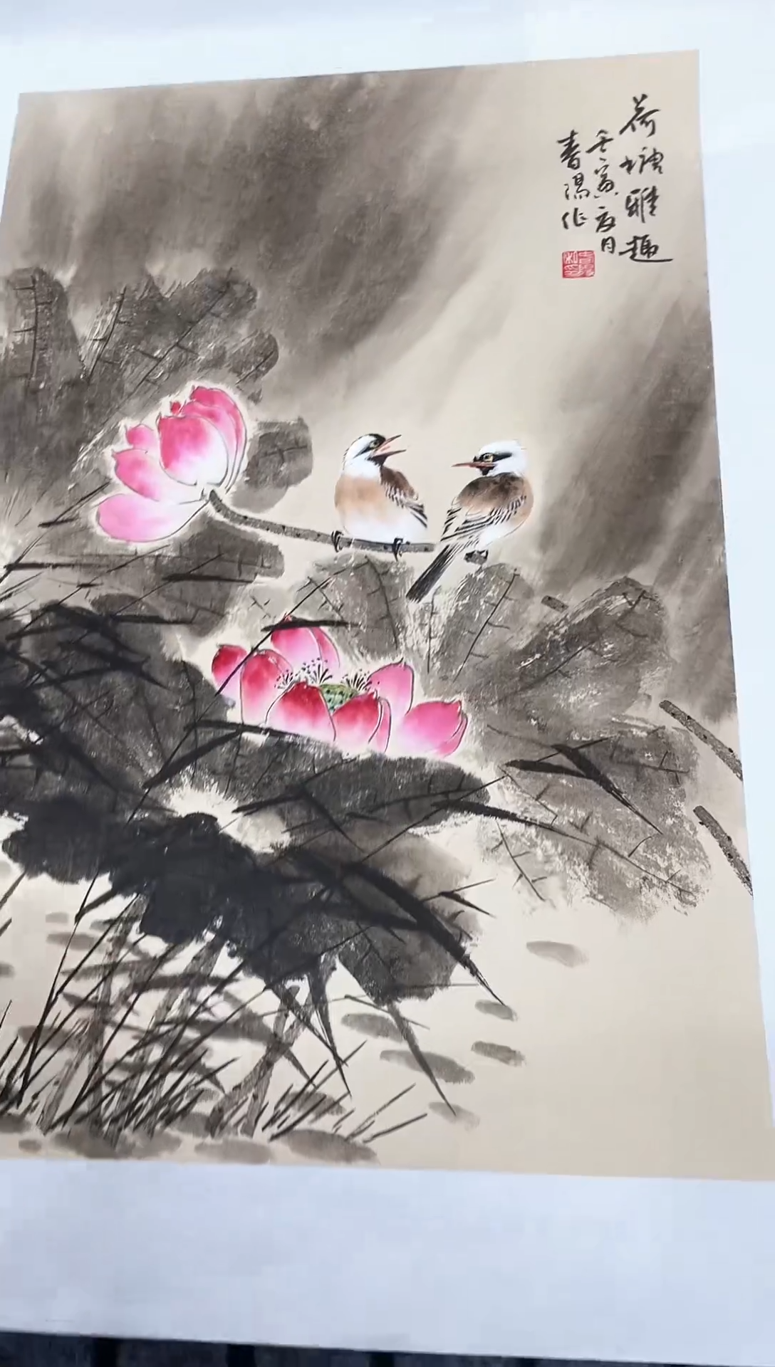 精品国画花鸟作品