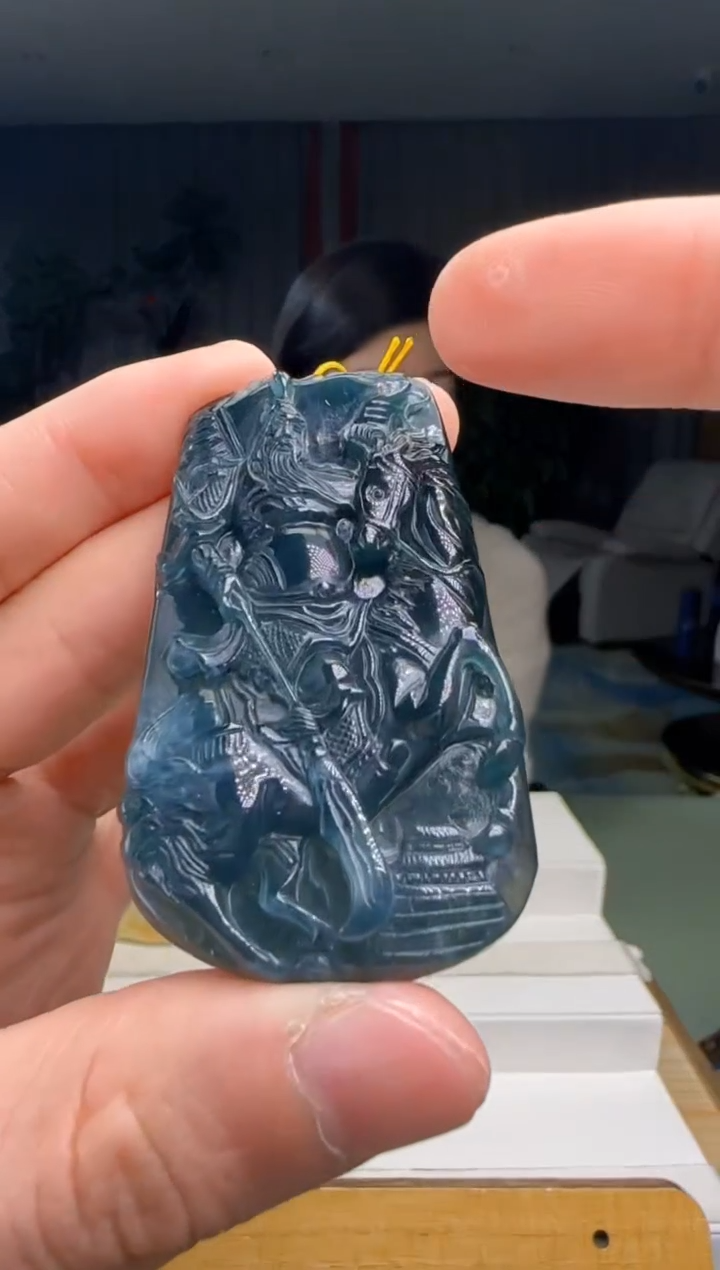 【闪购商品】翡翠吊坠(不含链)未镶嵌DY@@960Q3J15489