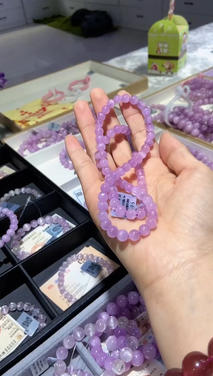 【闪购商品】锂辉石手串未镶嵌手串
