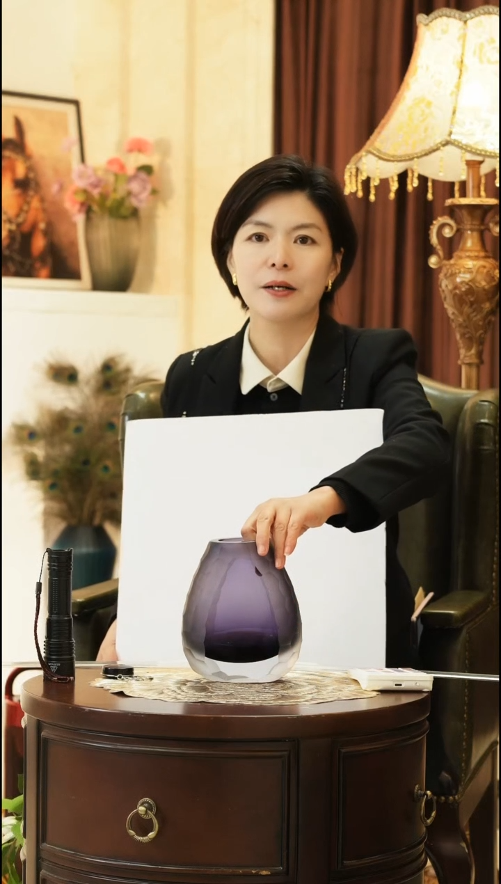 【闪购商品】琉璃手工艺品高17口5左右