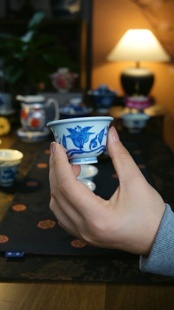 香插压手杯     40cc