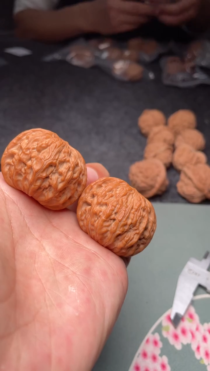 把件文玩核桃a129   磨盘   39尺