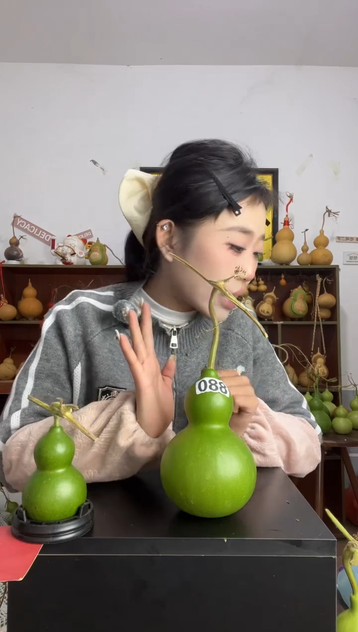 880天然葫芦摆件 一物一拍龙头不保售后