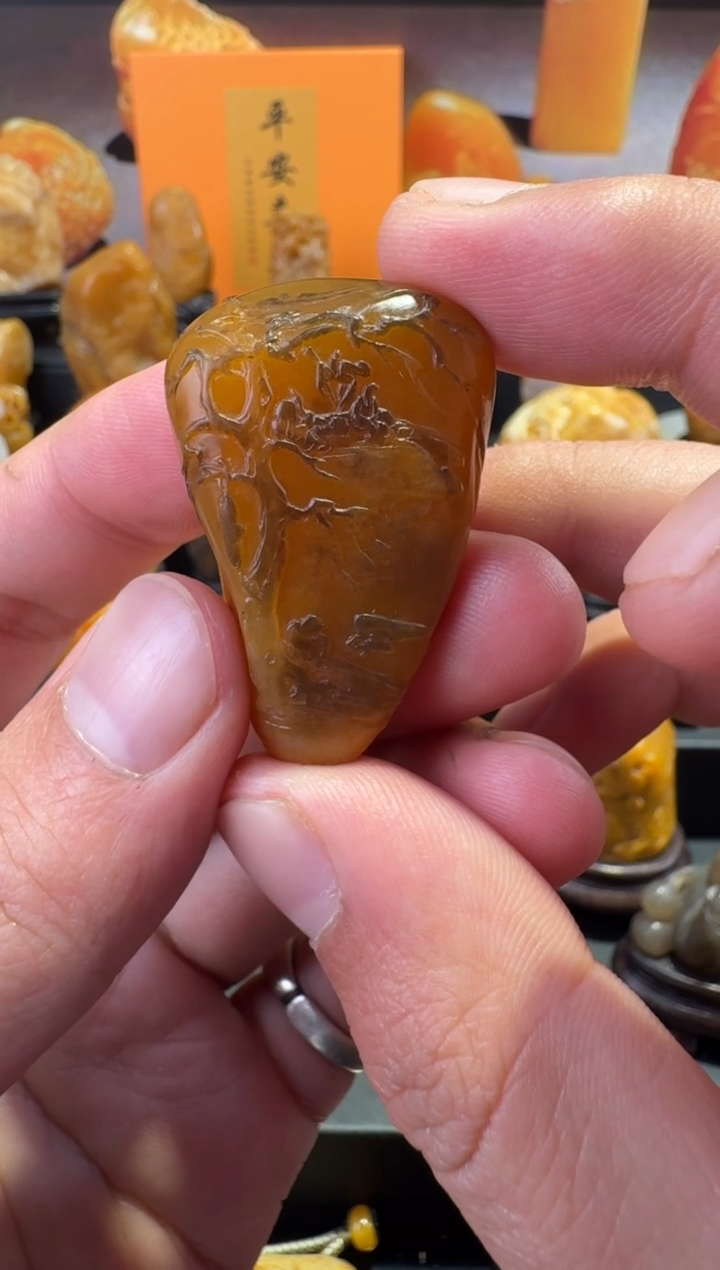 【闪购商品】田黄石半知田黄直播间