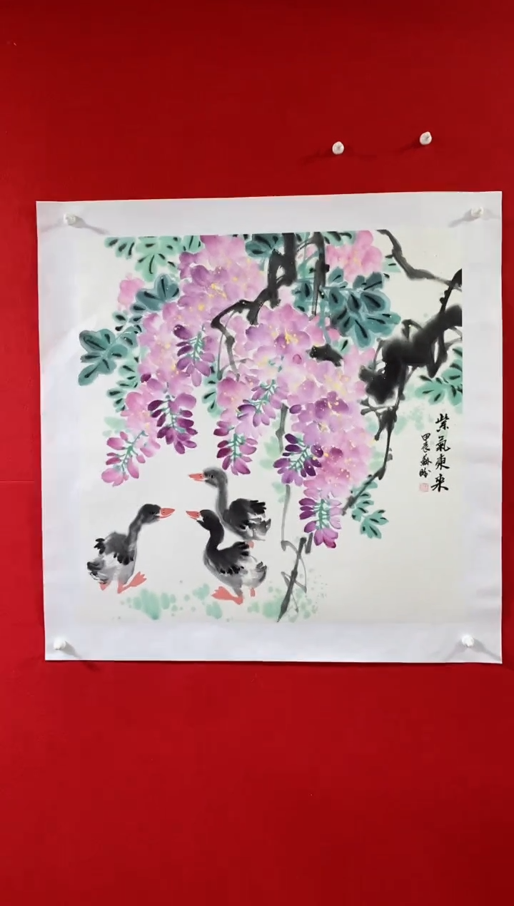 【闪购商品】国画SP雷苏盼老师作品