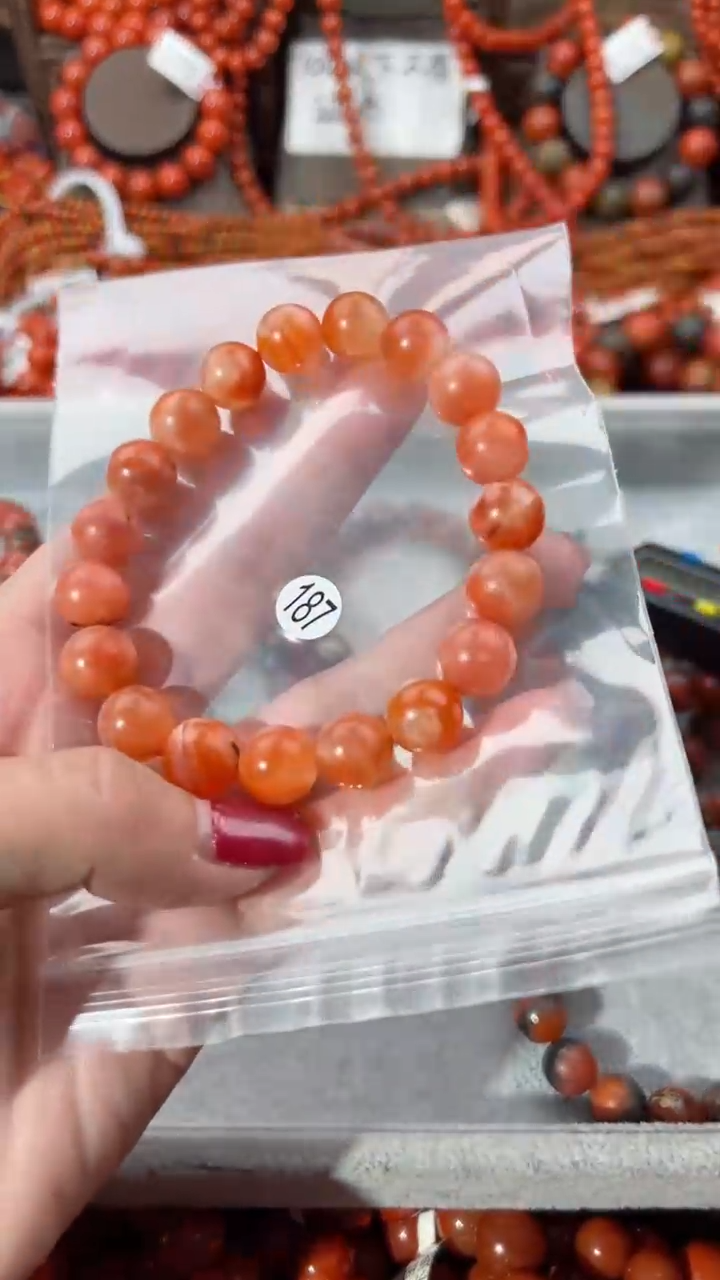 【闪购商品】南红玛瑙手串未镶嵌11