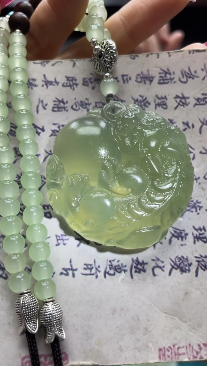 未镶嵌岫玉吊坠·多样性发*货拍一发一