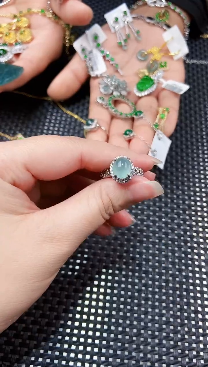 【闪购商品】翡翠戒指未镶嵌111111111