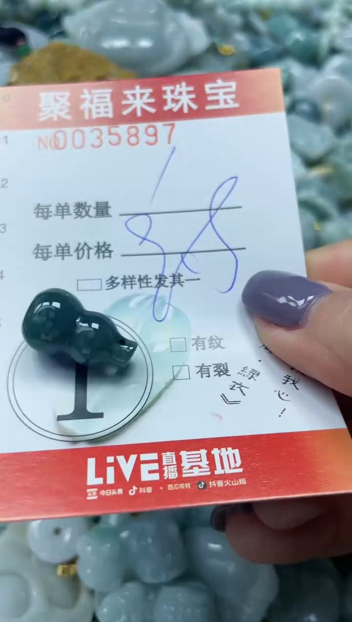 【闪购商品】翡翠颈饰未镶嵌闪购0035897