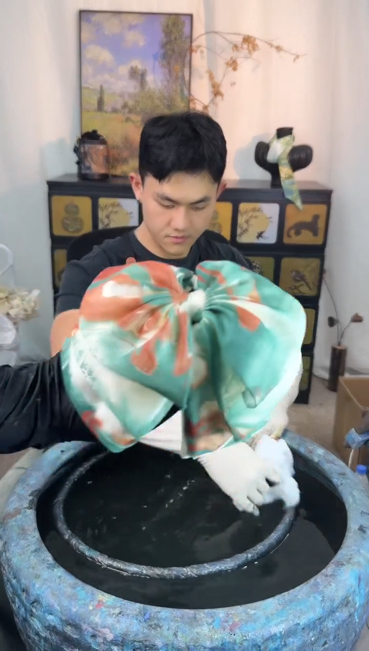 105锦鲤三层蝴蝶抓夹