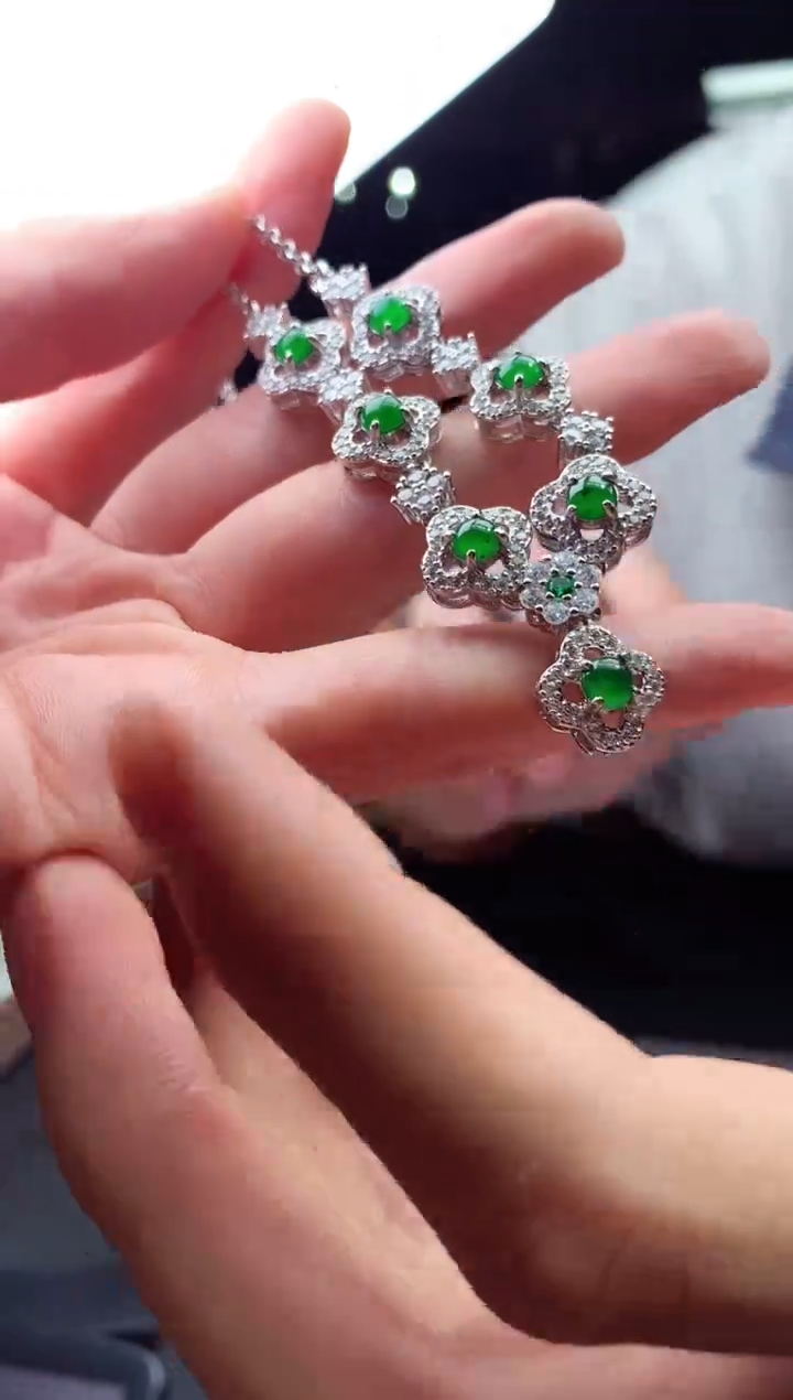 未镶嵌定制翡翠天然A货翡翠拍一发一