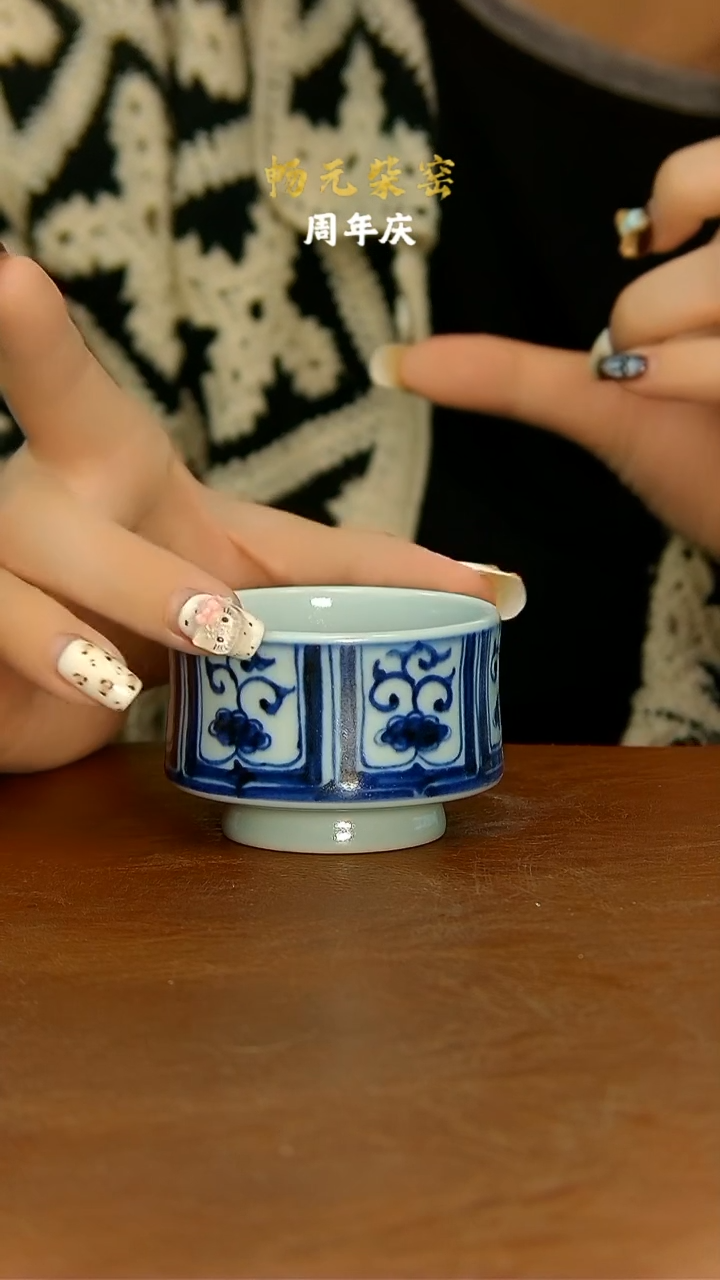 柴窑手工手绘茶具-46