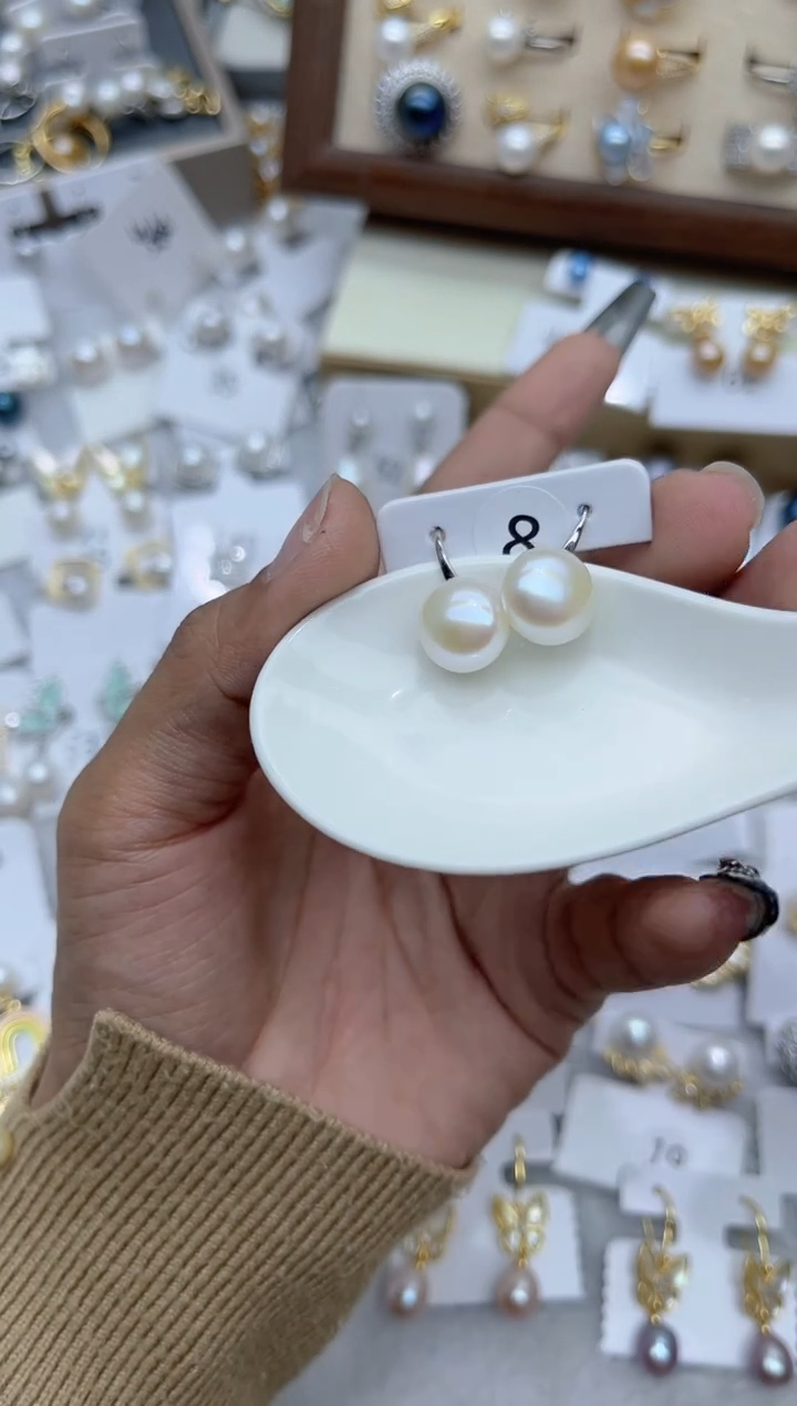 【闪购商品】淡水珍珠戒指合金110