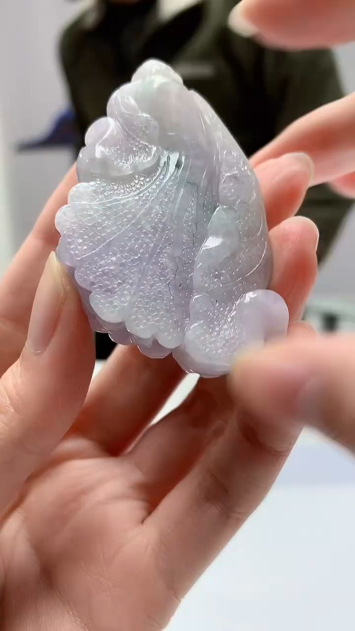 【闪购商品】定制翡翠未镶嵌5152zm-毛货挂件白菜83