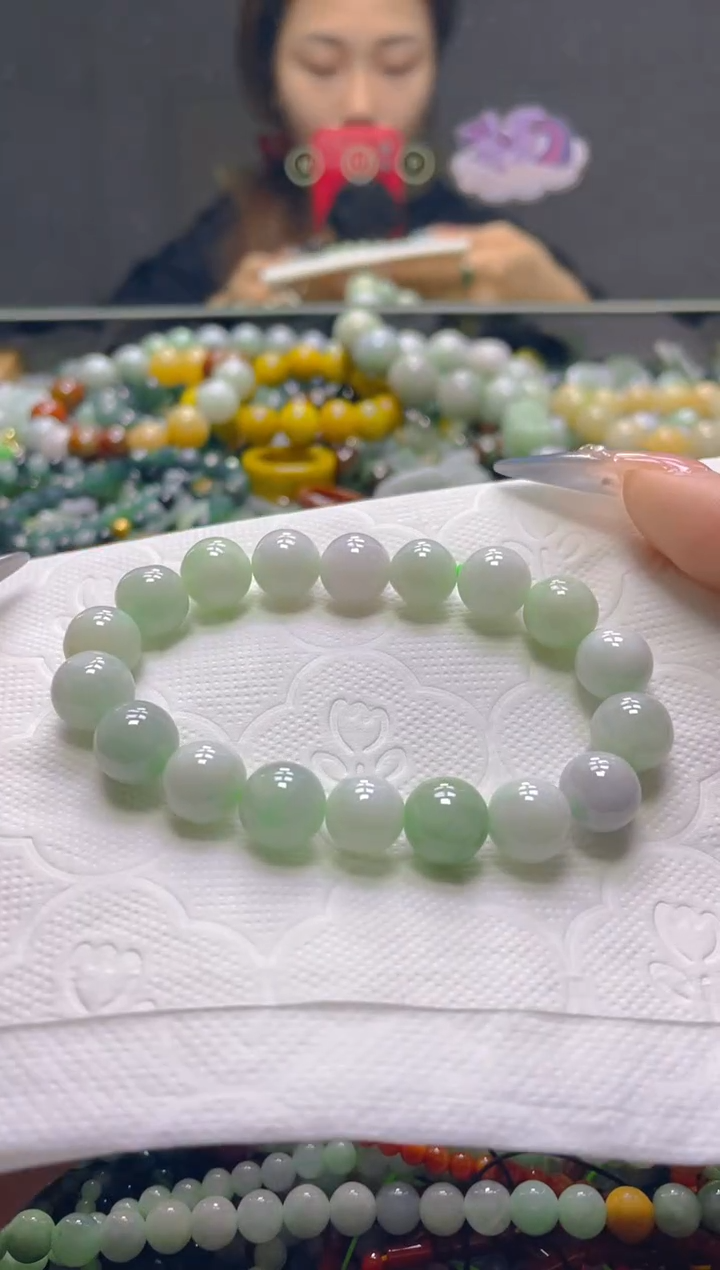 颈饰未镶嵌翡翠10MM