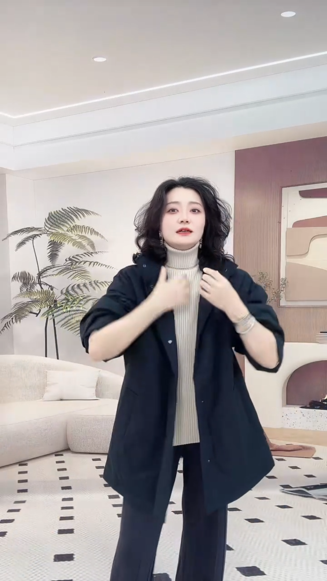 暗黑极简风 日系随性松弛感 不费力的高级棉服外套