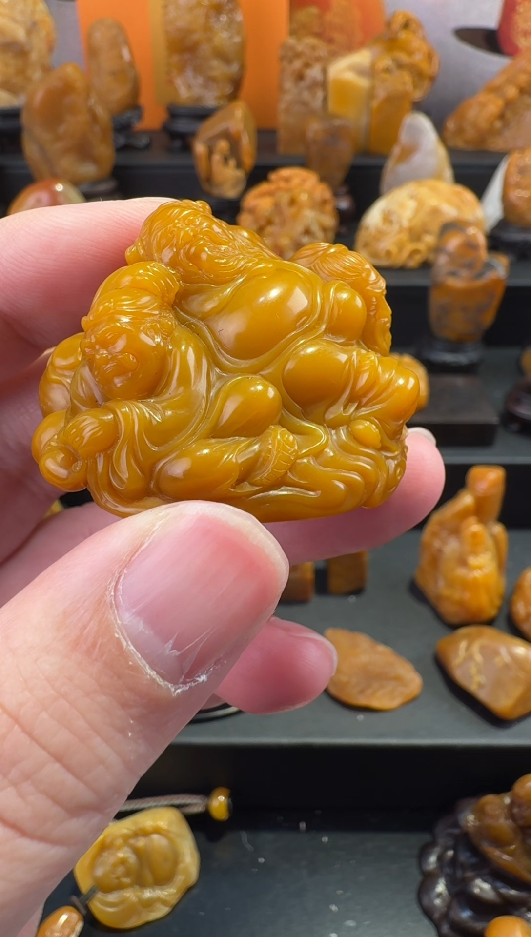 【闪购商品】田黄石半知田黄直播间