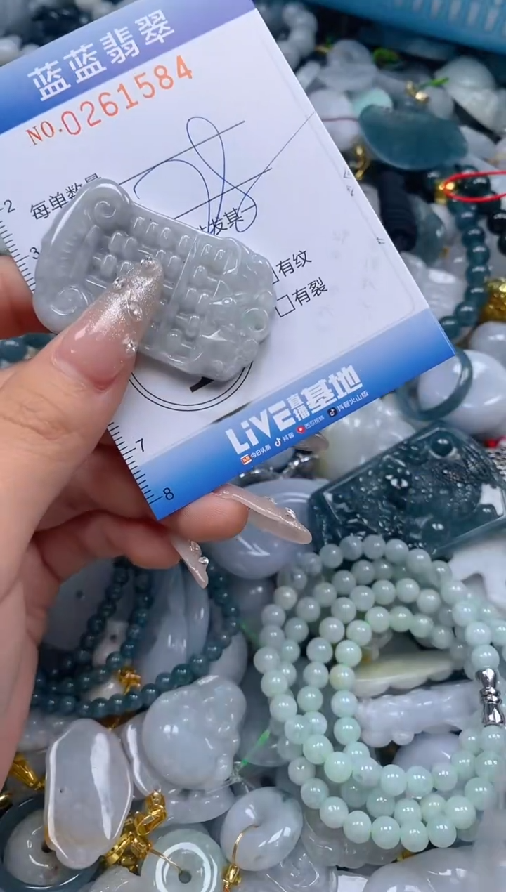 翡翠未镶嵌颈饰闪购0261584