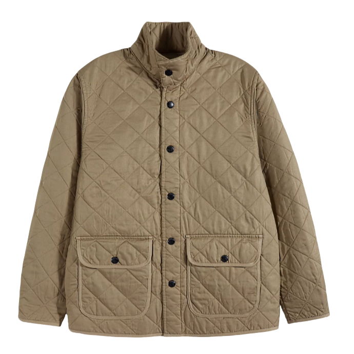 双R Quilted Liner Jacket 绗缝间棉立领复古棉服