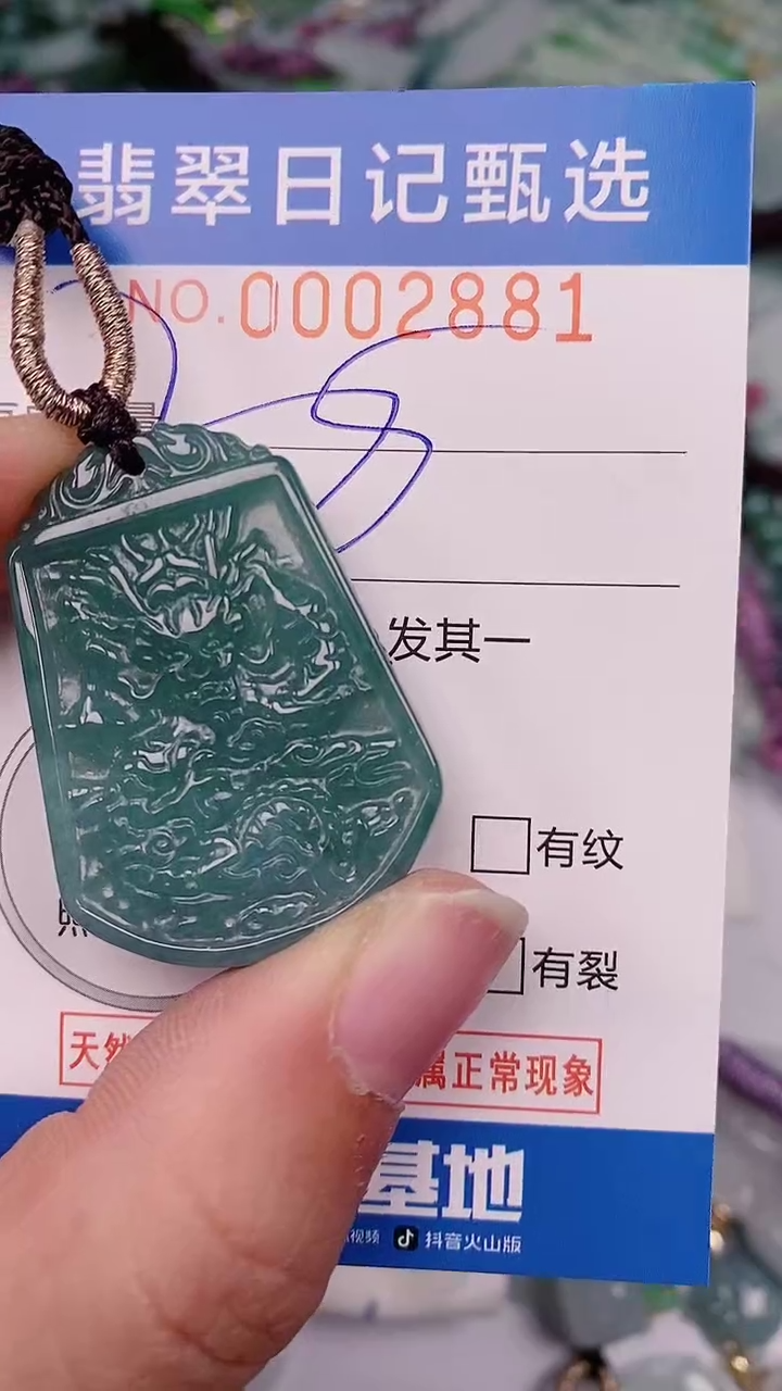 【闪购商品】翡翠颈饰未镶嵌00002881